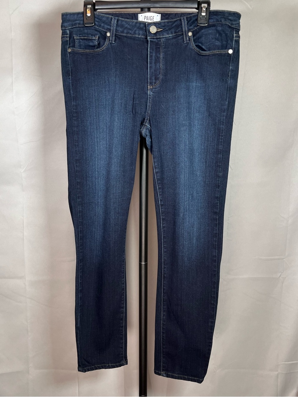 PAIGE Skyline Skinny Dark Indigo